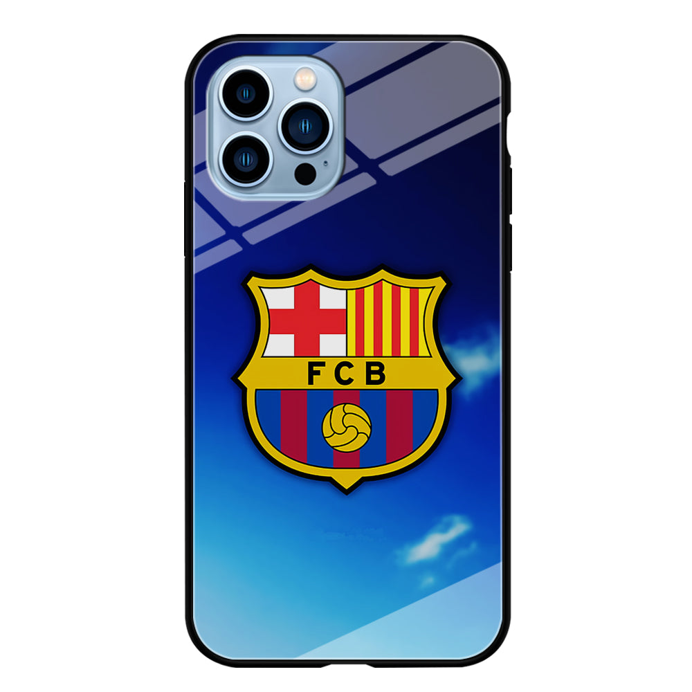 Barcelona FC Pride Emblem iPhone 14 Pro Case