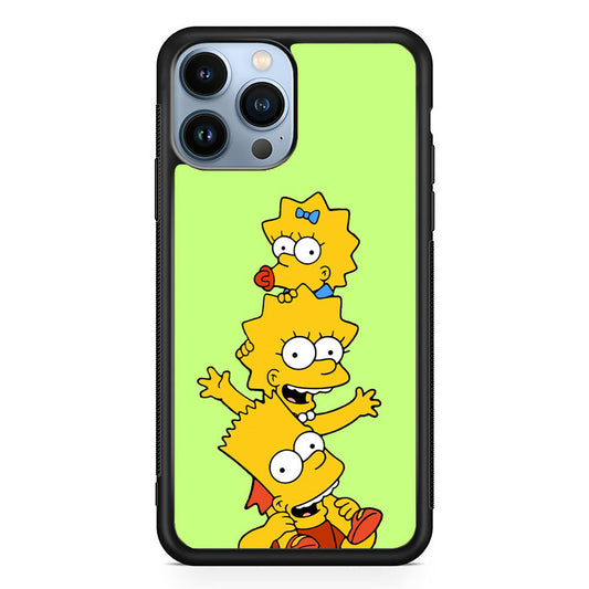 Bart and Sister iPhone 15 Pro Case