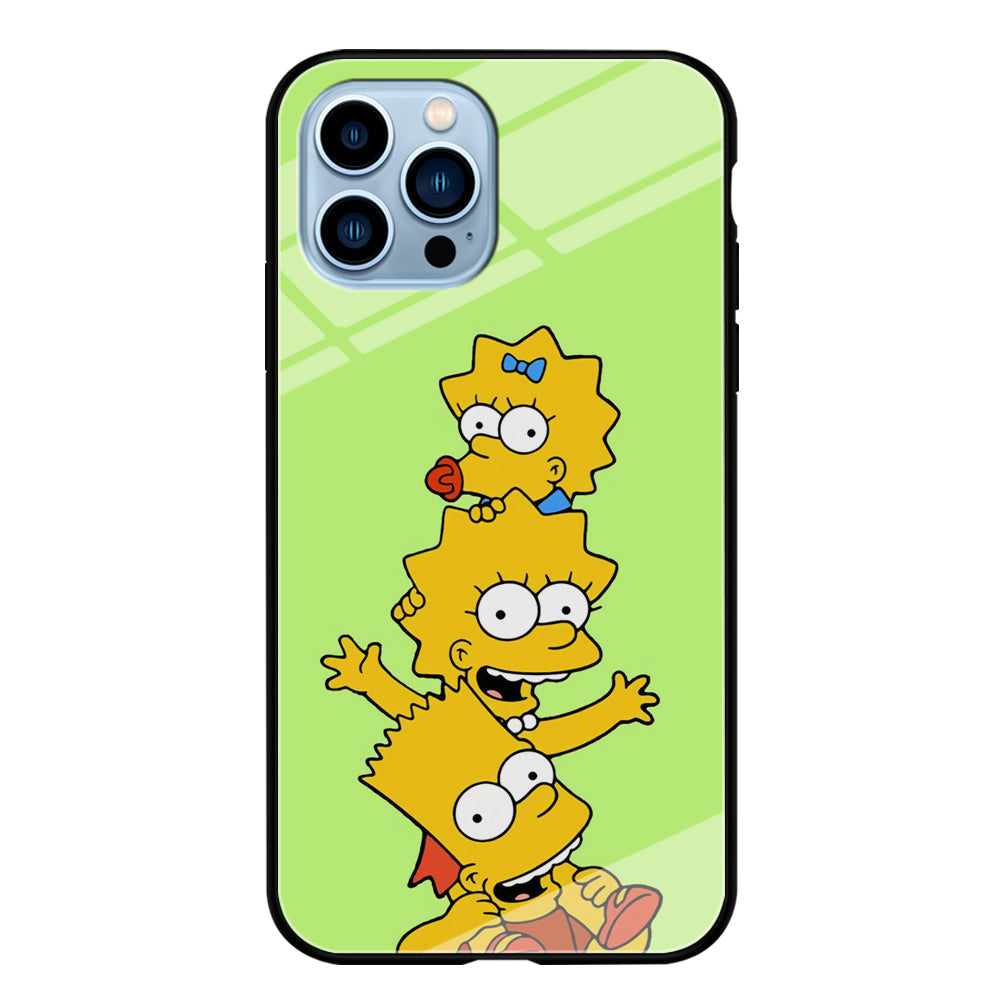 Bart and Sister iPhone 14 Pro Case