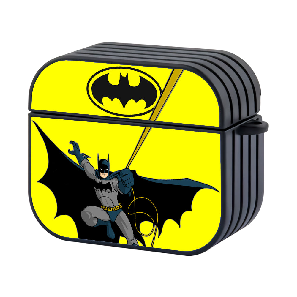 Batman Jump On The Rope Hard Plastic Case Cover For Apple Airpods 3 - Ezzystore