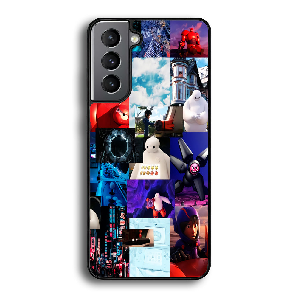 Baymax With Hiro Aesthetic Moment Samsung Galaxy S21 Plus Case - Ezzystore