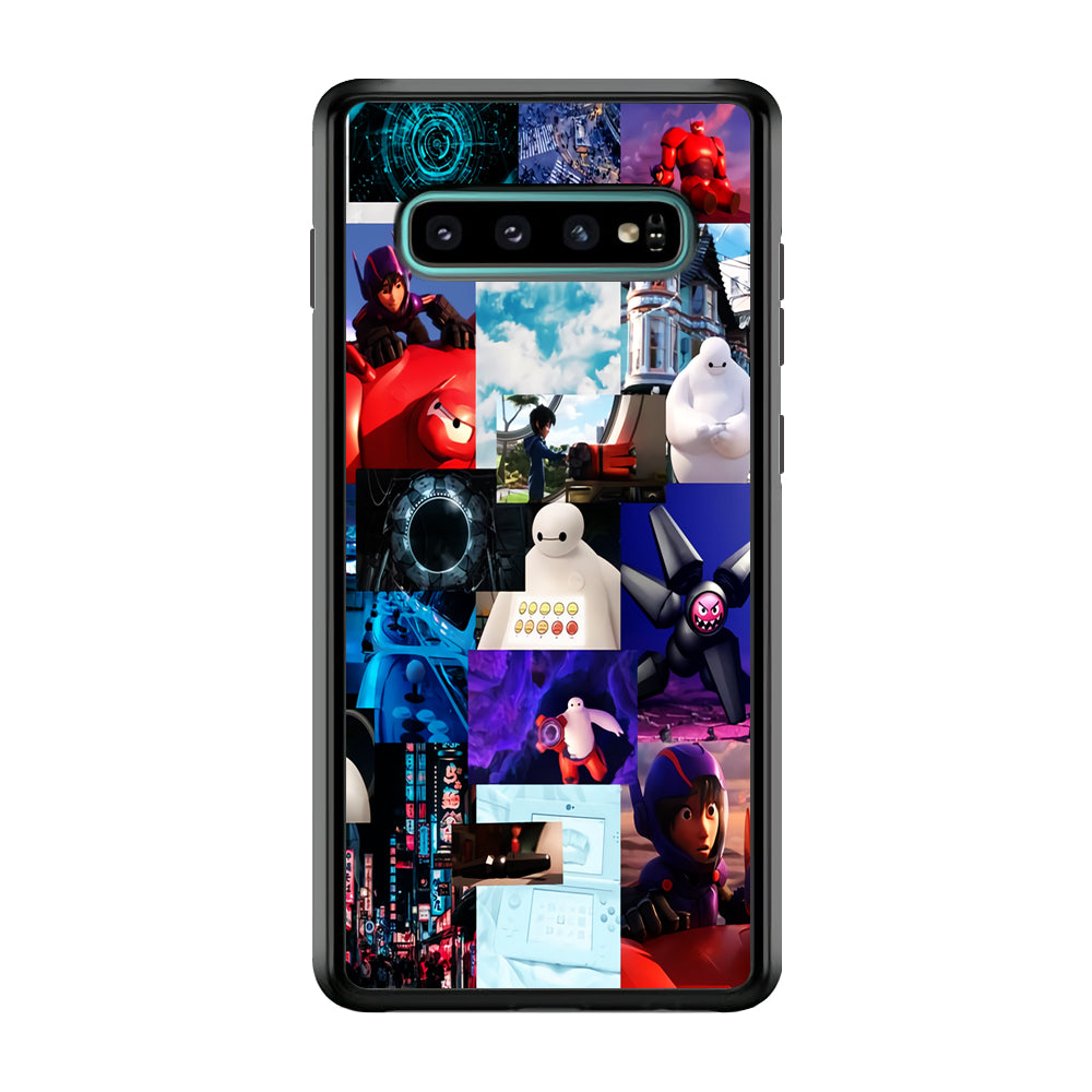 Baymax With Hiro Aesthetic Moment Samsung Galaxy S10 Plus Case