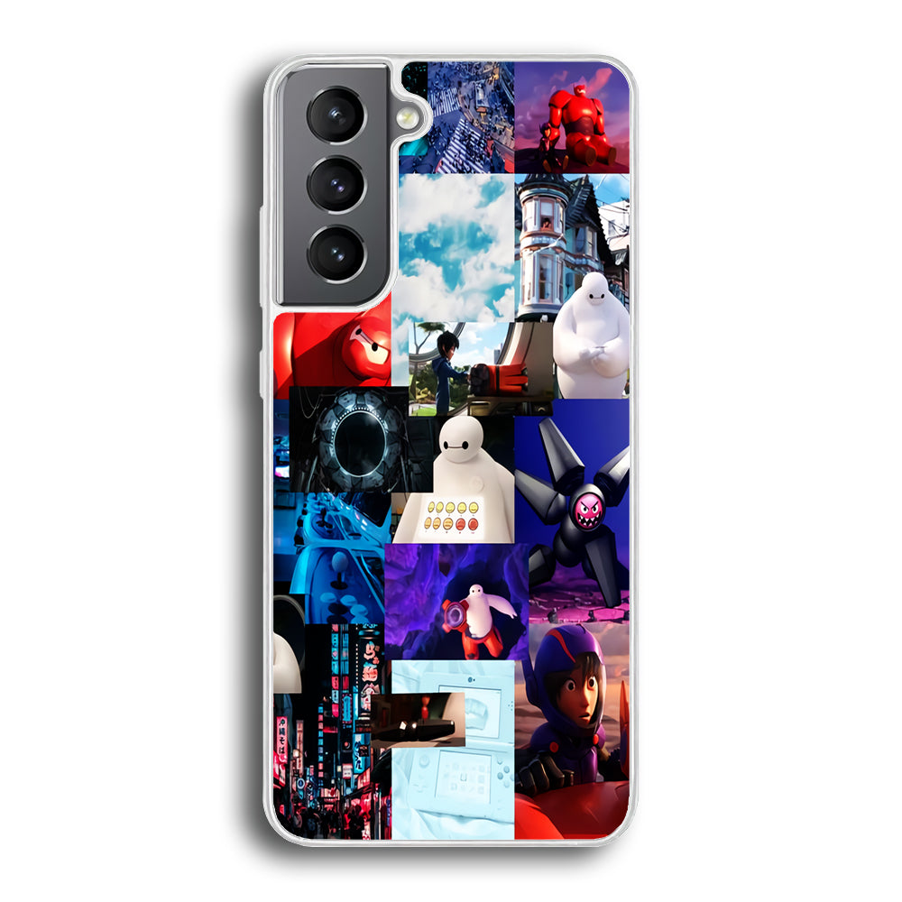 Baymax With Hiro Aesthetic Moment Samsung Galaxy S21 Case