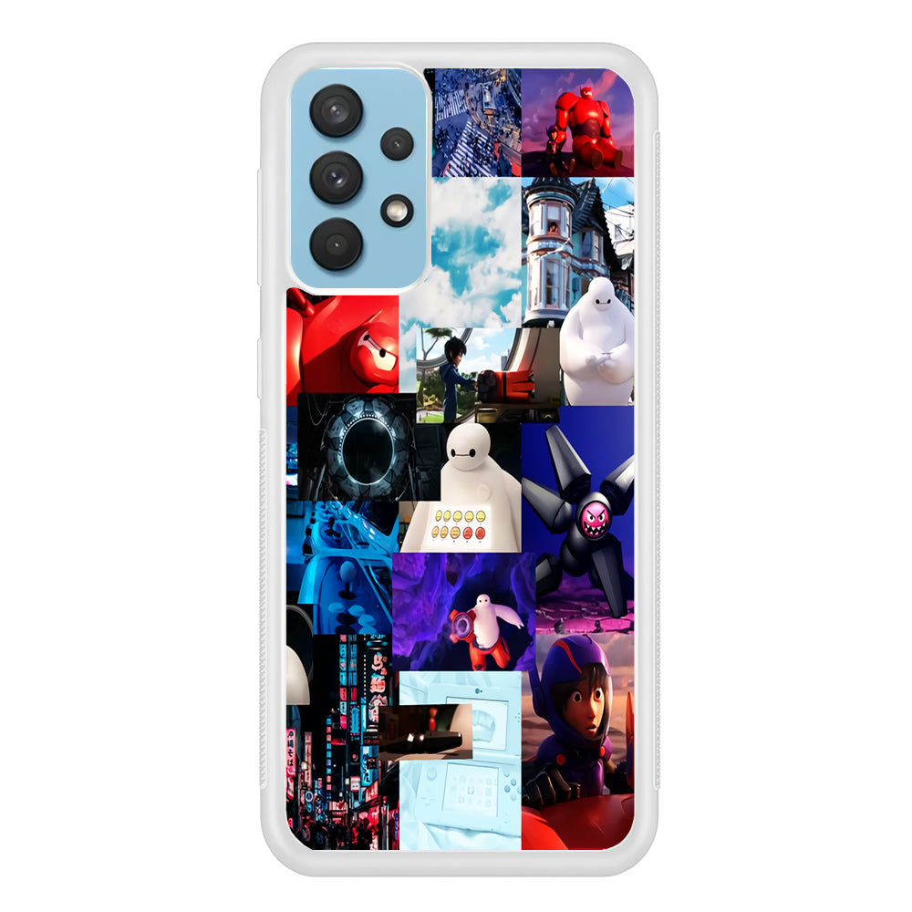 Baymax With Hiro Aesthetic Moment Samsung Galaxy A32 Case