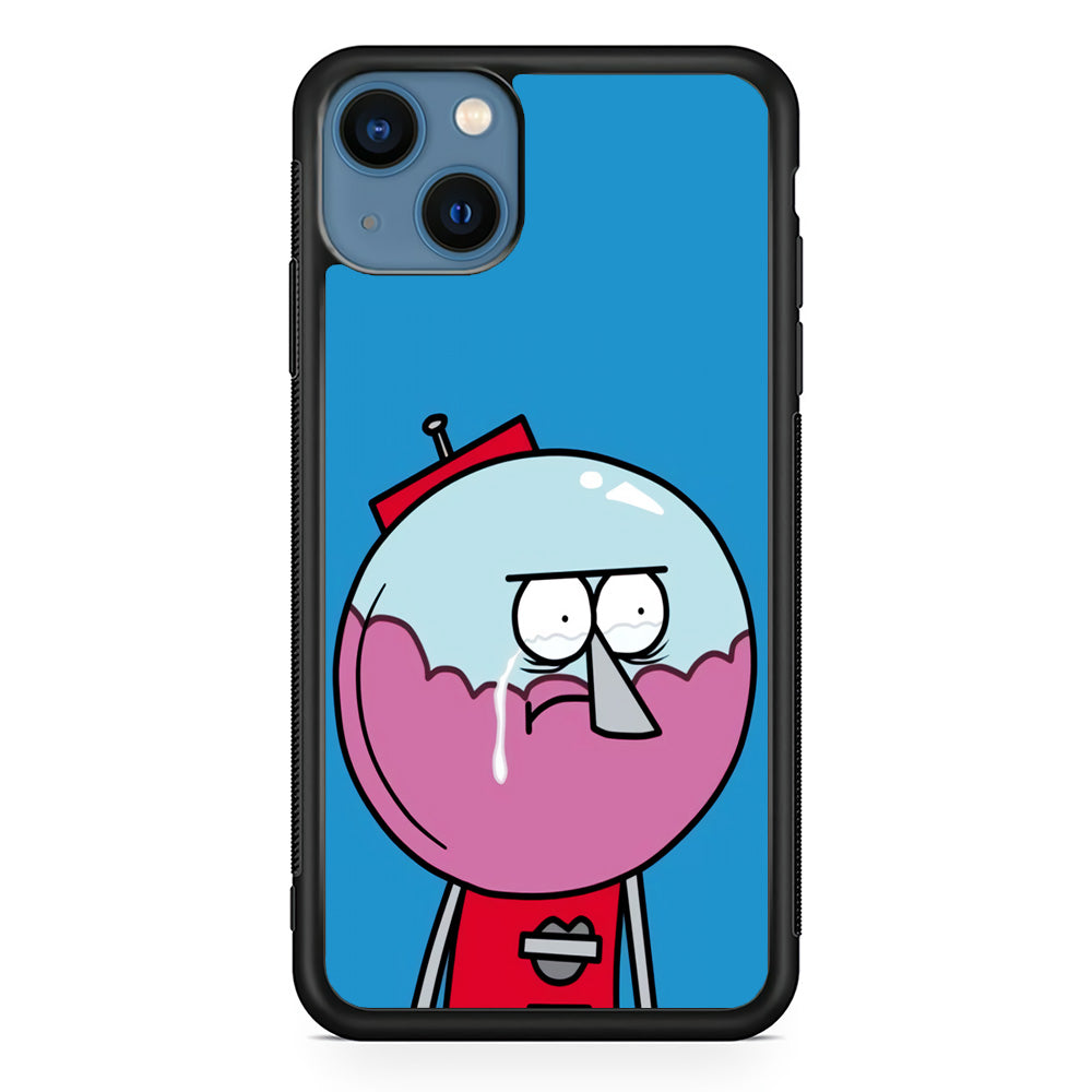 Benson Regular Show Crying Moment iPhone 13 Case