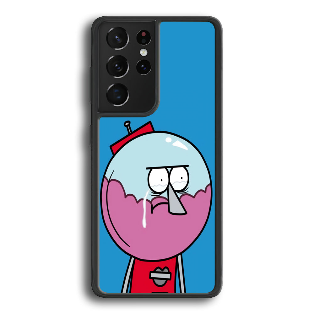 Benson Regular Show Crying Moment Samsung Galaxy S22 Ultra Case - Ezzystore