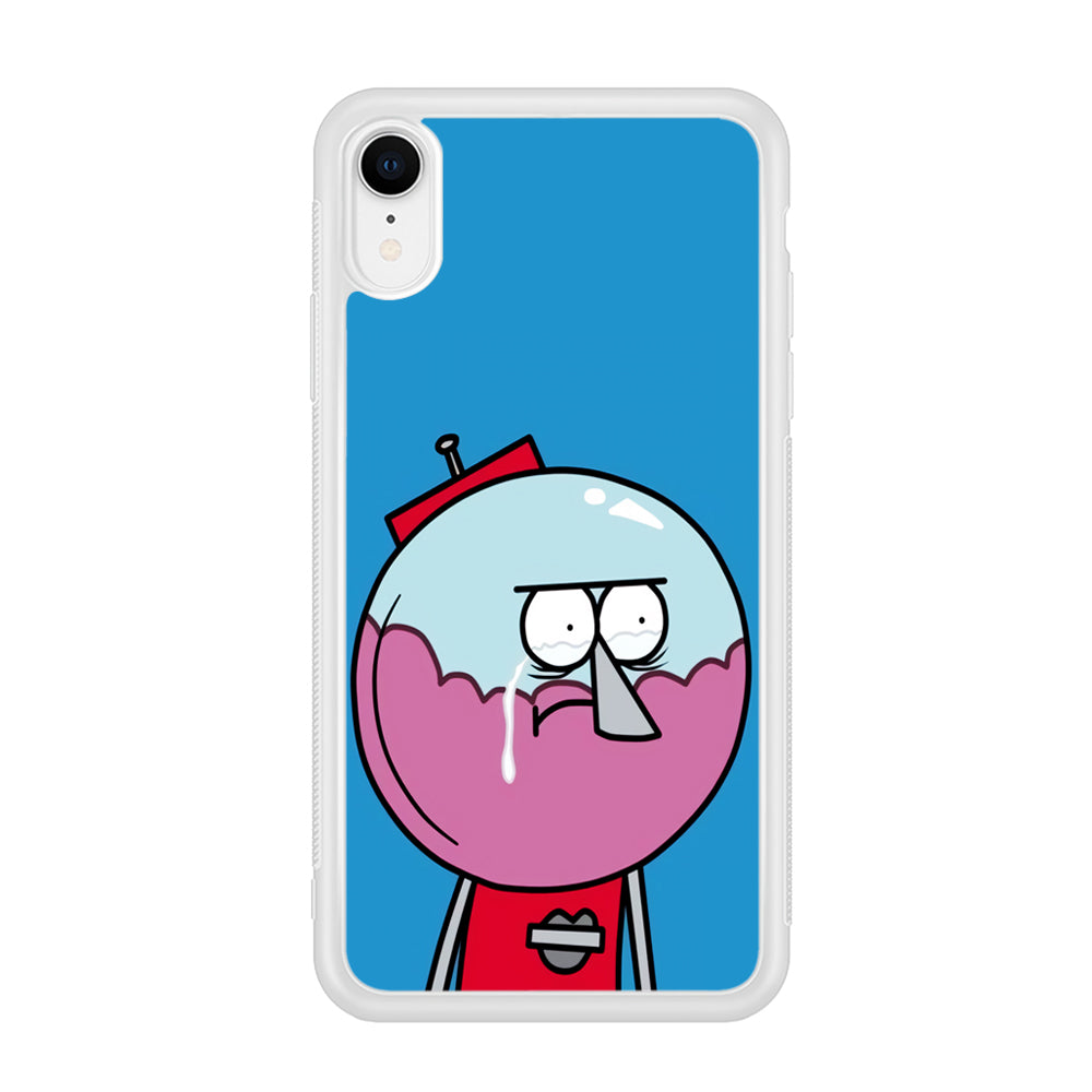 Benson Regular Show Crying Moment iPhone XR Case