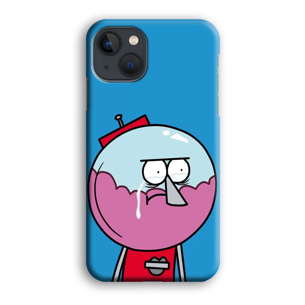 Benson Regular Show Crying Moment iPhone 15 Plus Case