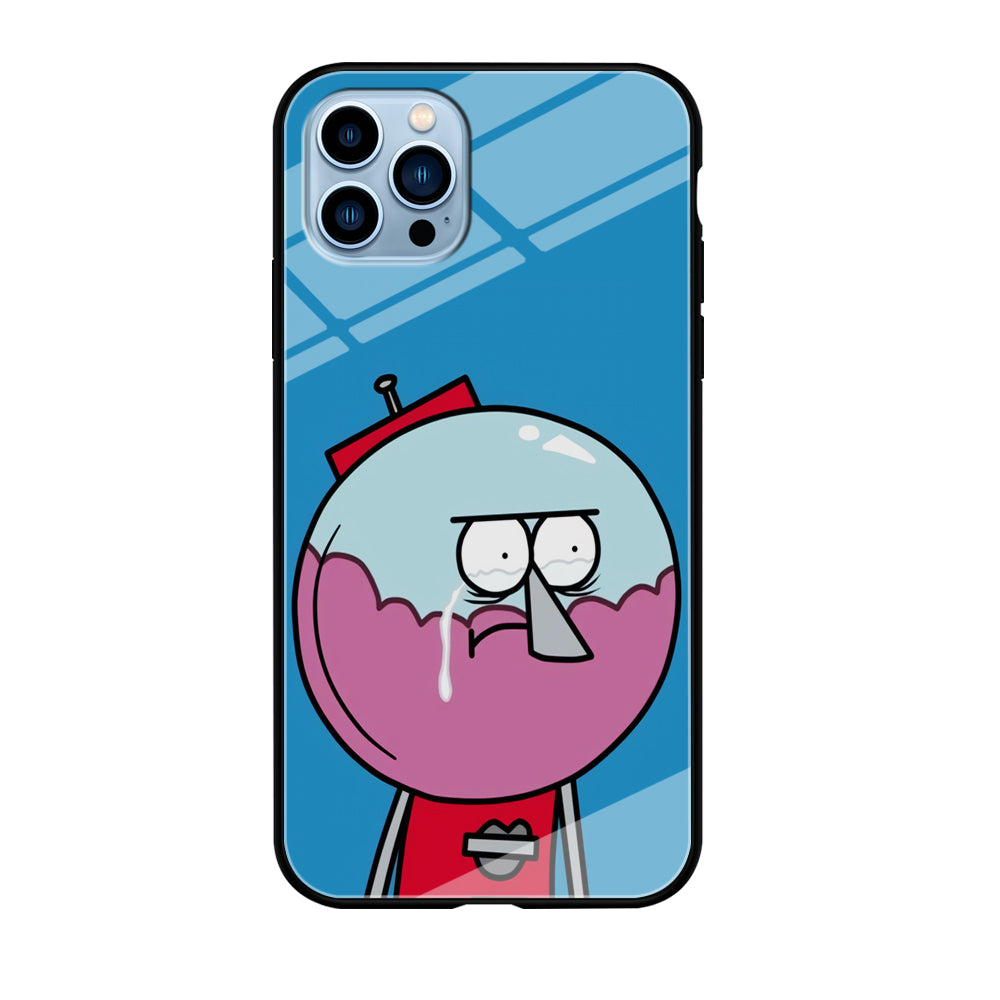 Benson Regular Show Crying Moment iPhone 12 Pro Max Case