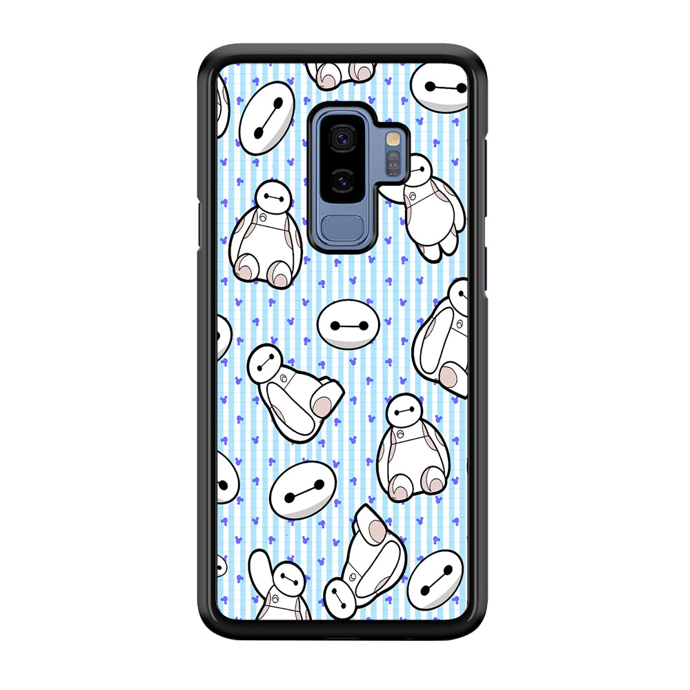 Big Hero 6 Baymax Stripe And Love Samsung Galaxy S9 Plus Case