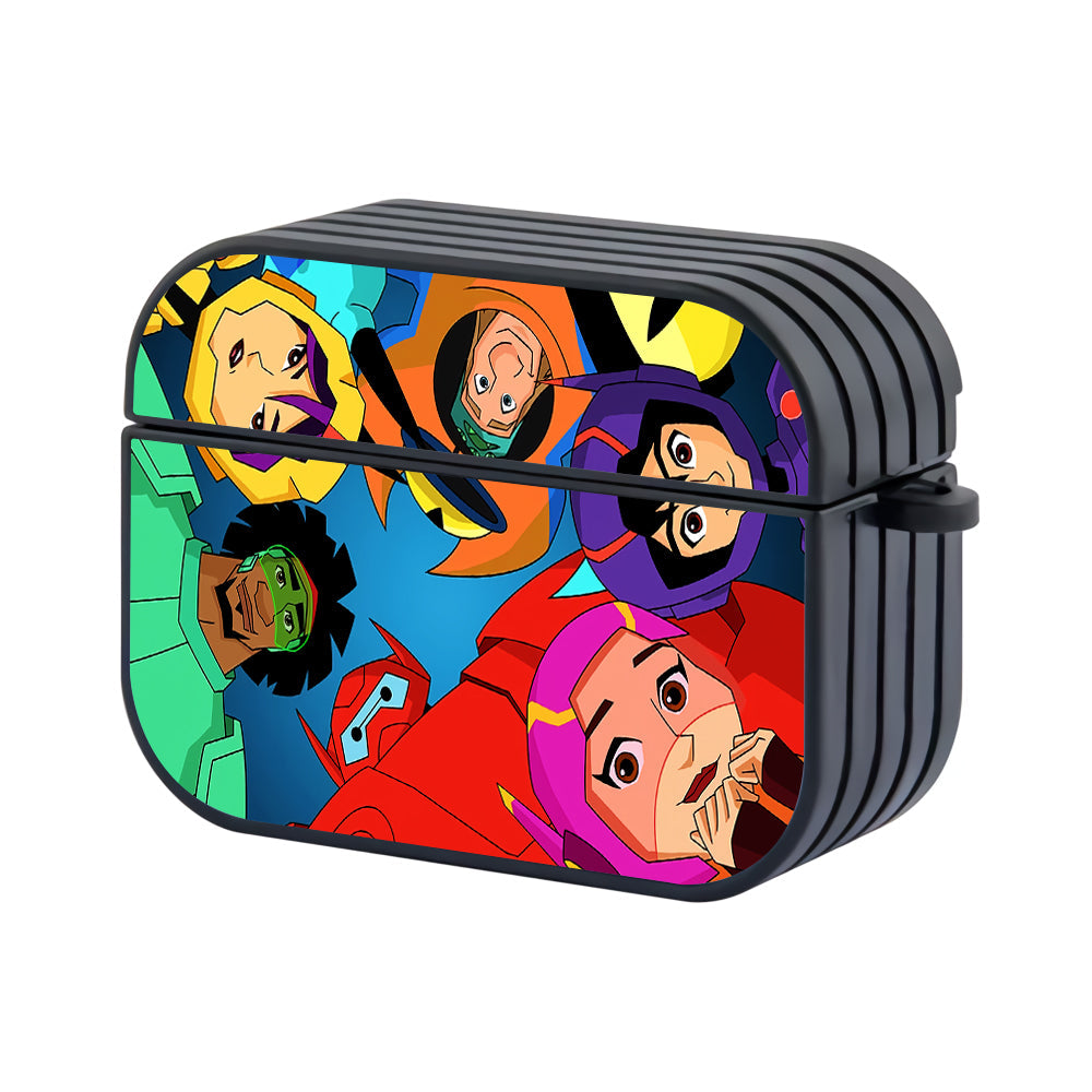 Big Hero 6 Full Team Hard Plastic Case Cover For Apple Airpods Pro 2 - Ezzystore