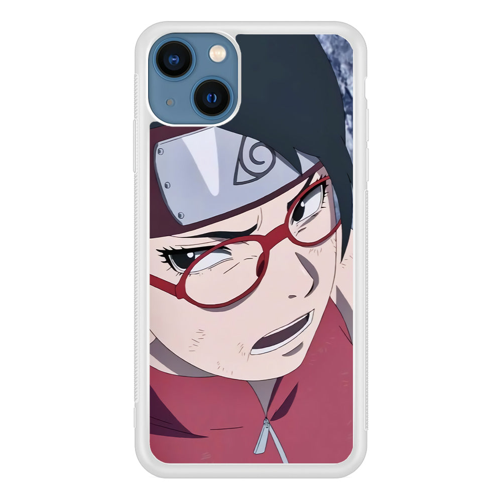 Boruto Sarada Uchiha iPhone 14 Case