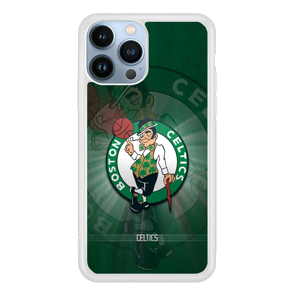 Boston Celtics Logo NBA iPhone 15 Pro Case