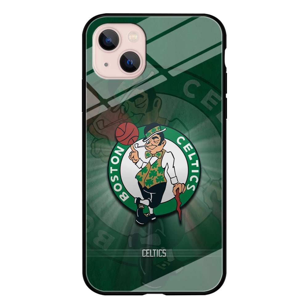 Boston Celtics Logo NBA iPhone 15 Case