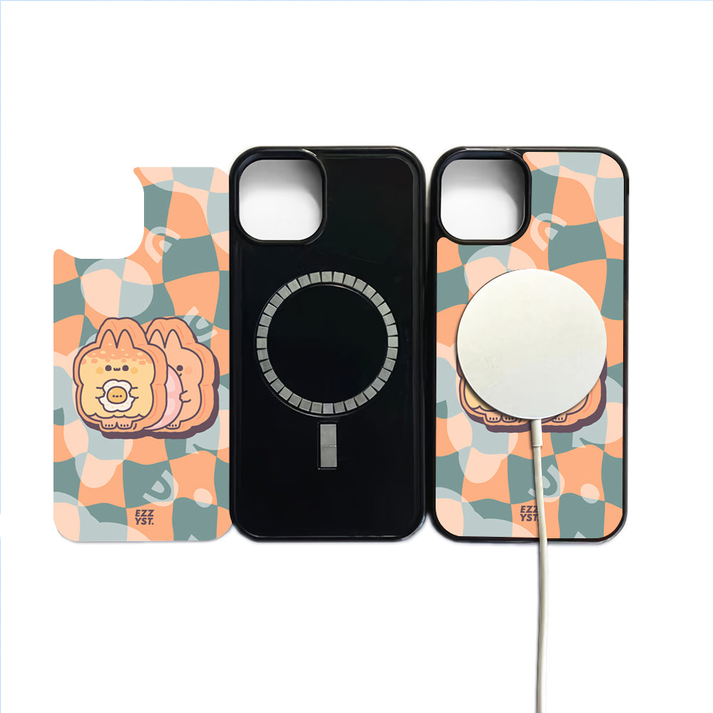 Bread with Cats Sousage Inside Magsafe iPhone Case
