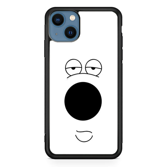 Brian Family Guy Face iPhone 15 Plus Case