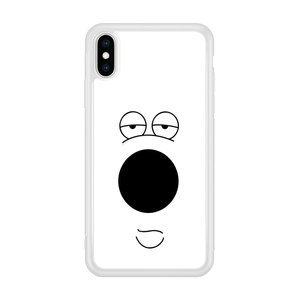 Brian Family Guy Face iPhone XS Case