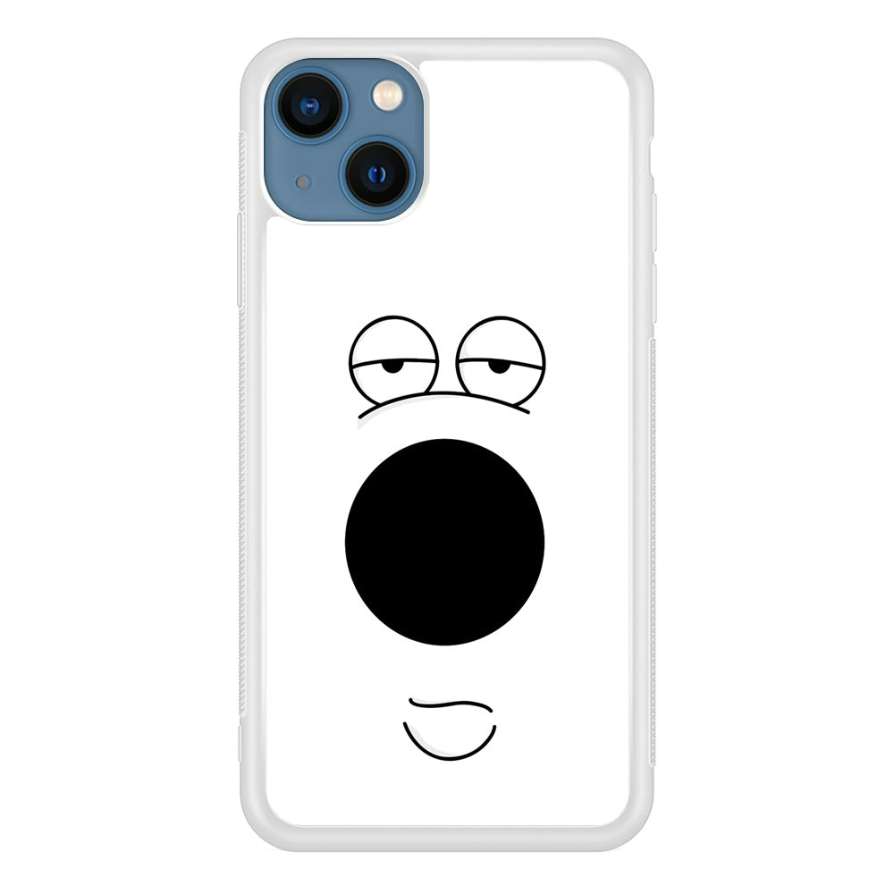 Brian Family Guy Face iPhone 15 Plus Case