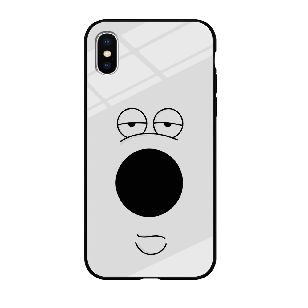Brian Family Guy Face iPhone XS Case