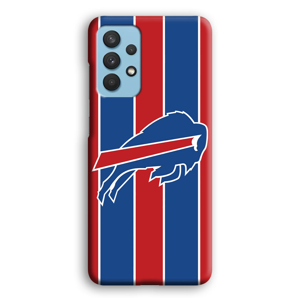 Buffalo Bills Stripe And Logo Samsung Galaxy A32 Case