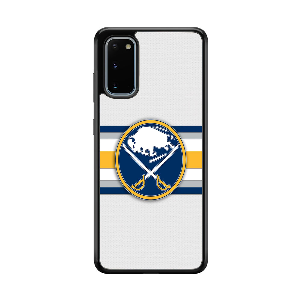 Buffalo Sabres Stripe Logo Samsung Galaxy S20 Case