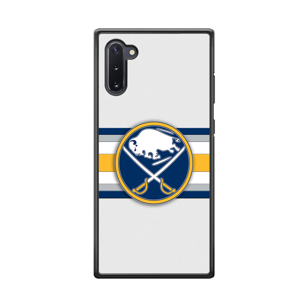 Buffalo Sabres Stripe Logo Samsung Galaxy Note 10 Case