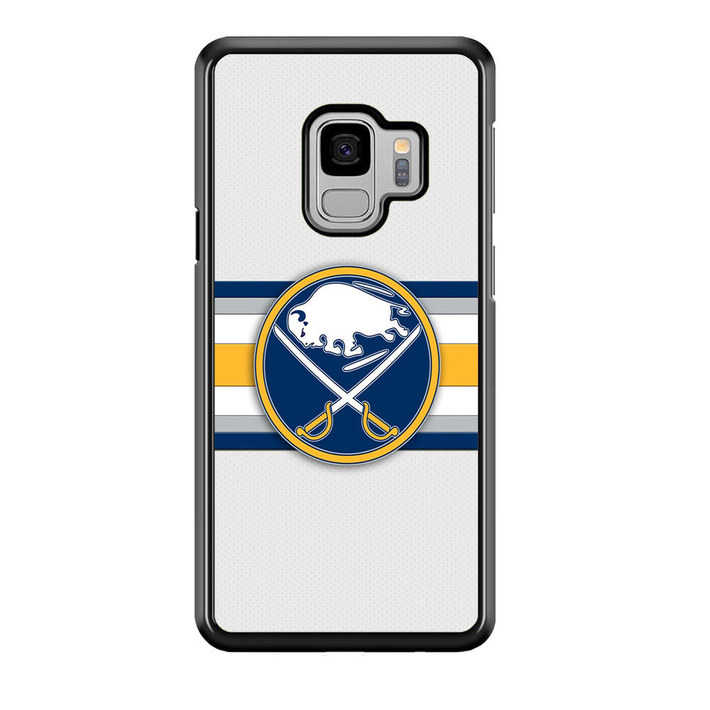 Buffalo Sabres Stripe Logo Samsung Galaxy S9 Case