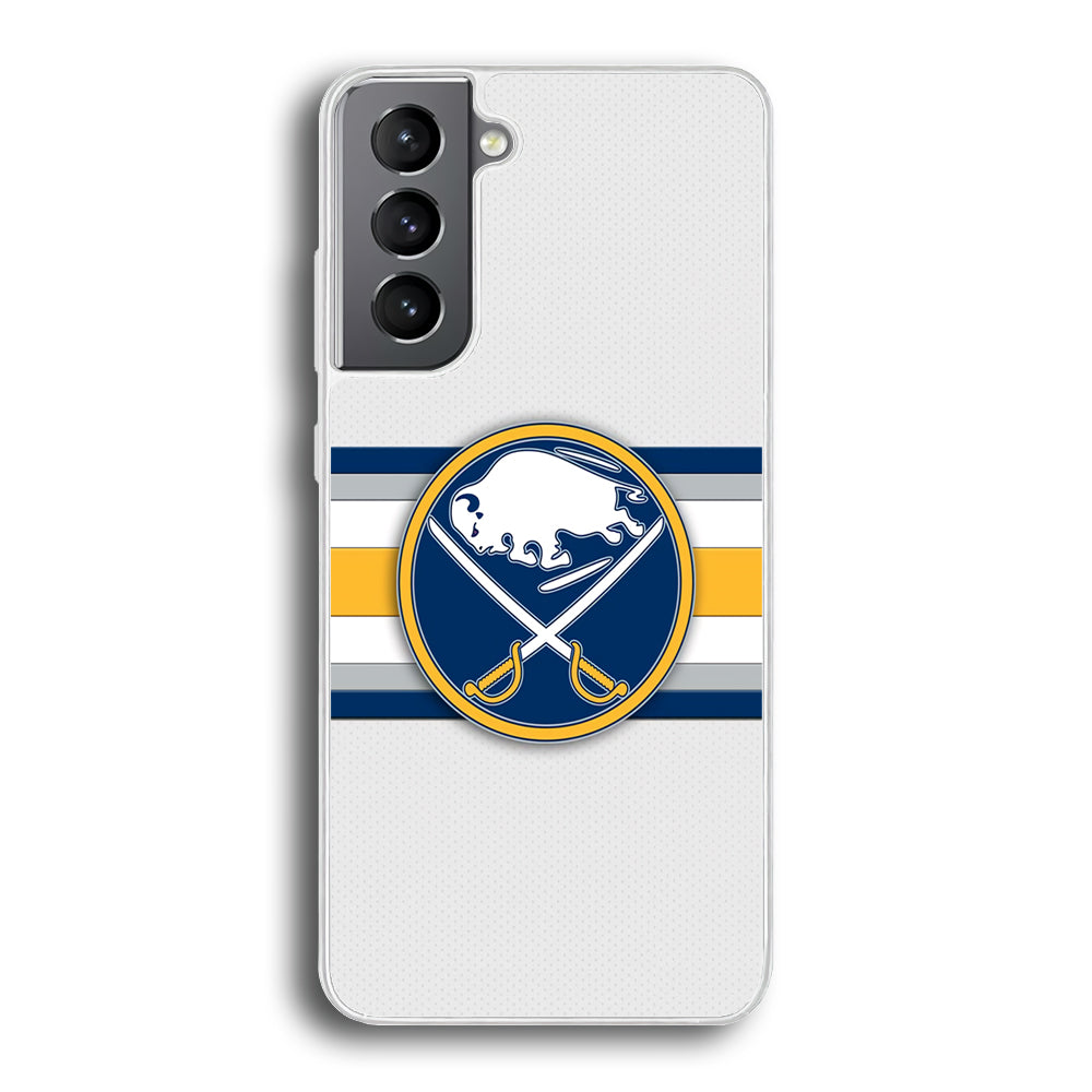 Buffalo Sabres Stripe Logo Samsung Galaxy S21 Case