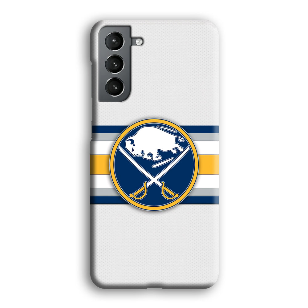 Buffalo Sabres Stripe Logo Samsung Galaxy S21 Case