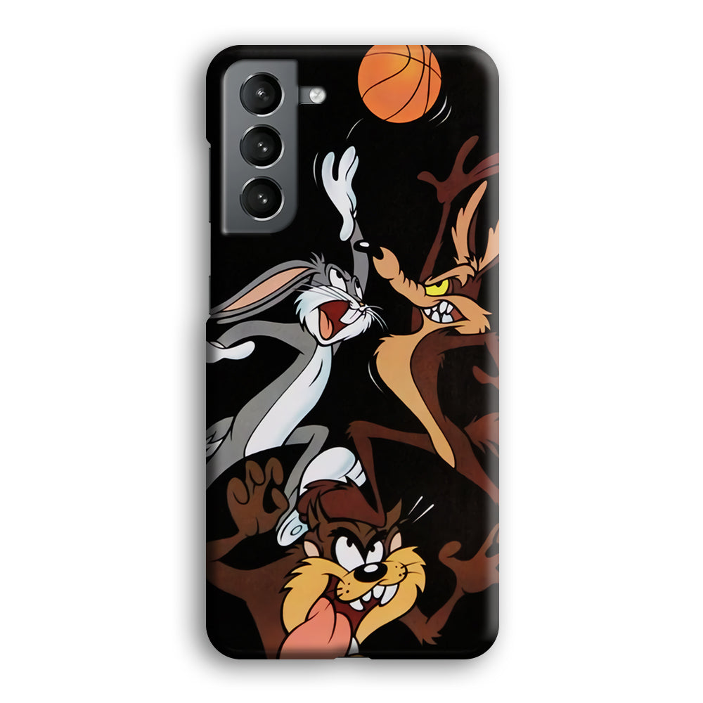 Bugs Bunny Coyote And Taz Playing Basketball Samsung Galaxy S21 Case