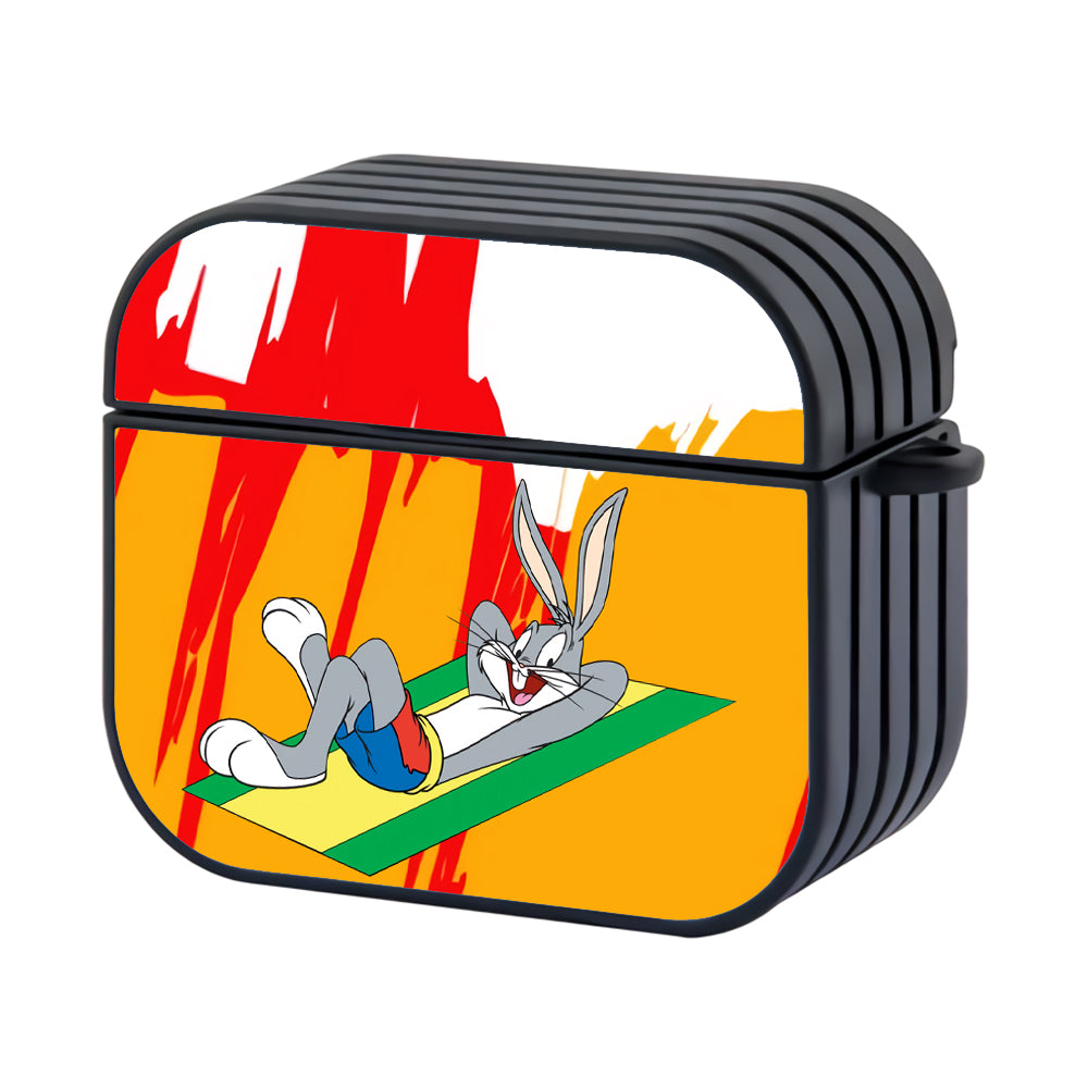 Bugs Bunny Relax Time Hard Plastic Case Cover For Apple Airpods 3 - Ezzystore