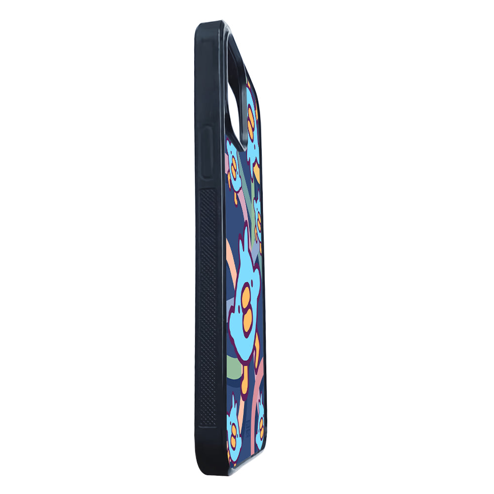Chatty Cartoon Pets Facing Threats Magsafe iPhone Case