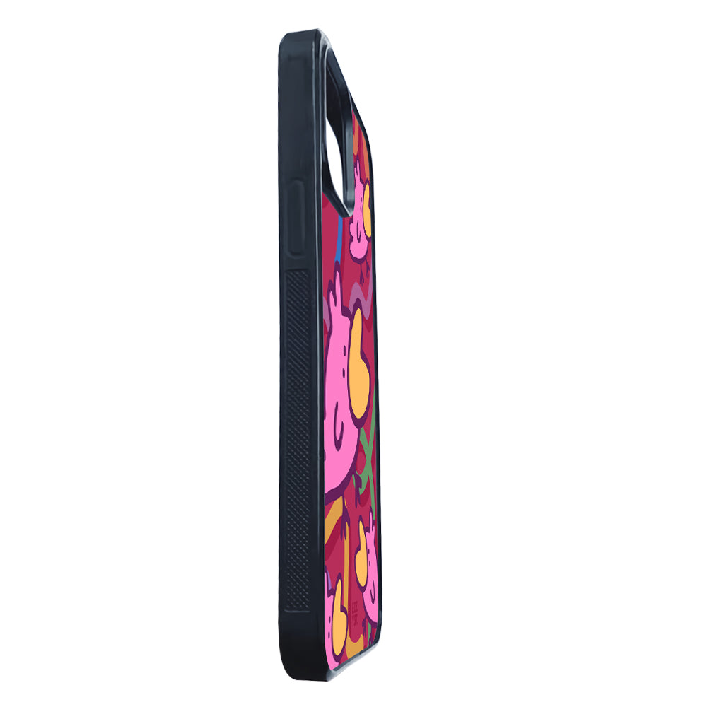 Chatty Cartoon Pets Loud Whistling Bird Magsafe iPhone Case