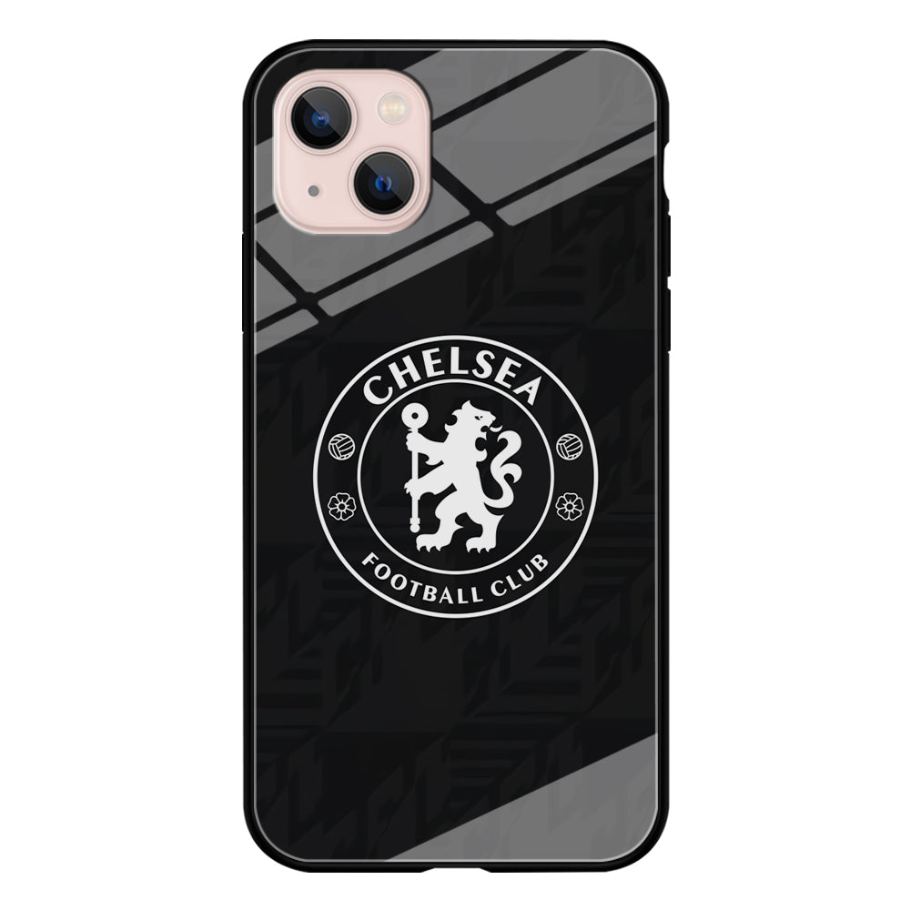 Chelsea FC Pattern of Jersey iPhone 15 Case