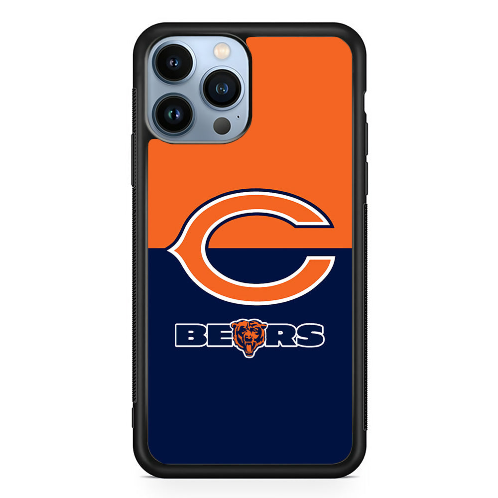 Chicago Bears Two Colours iPhone 15 Pro Case