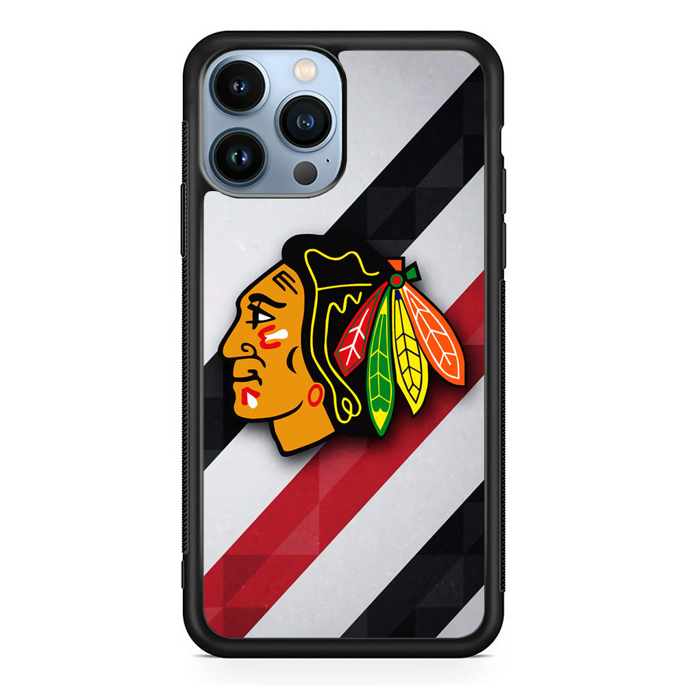 Chicago Blackhawks NHL Team iPhone 15 Pro Max Case