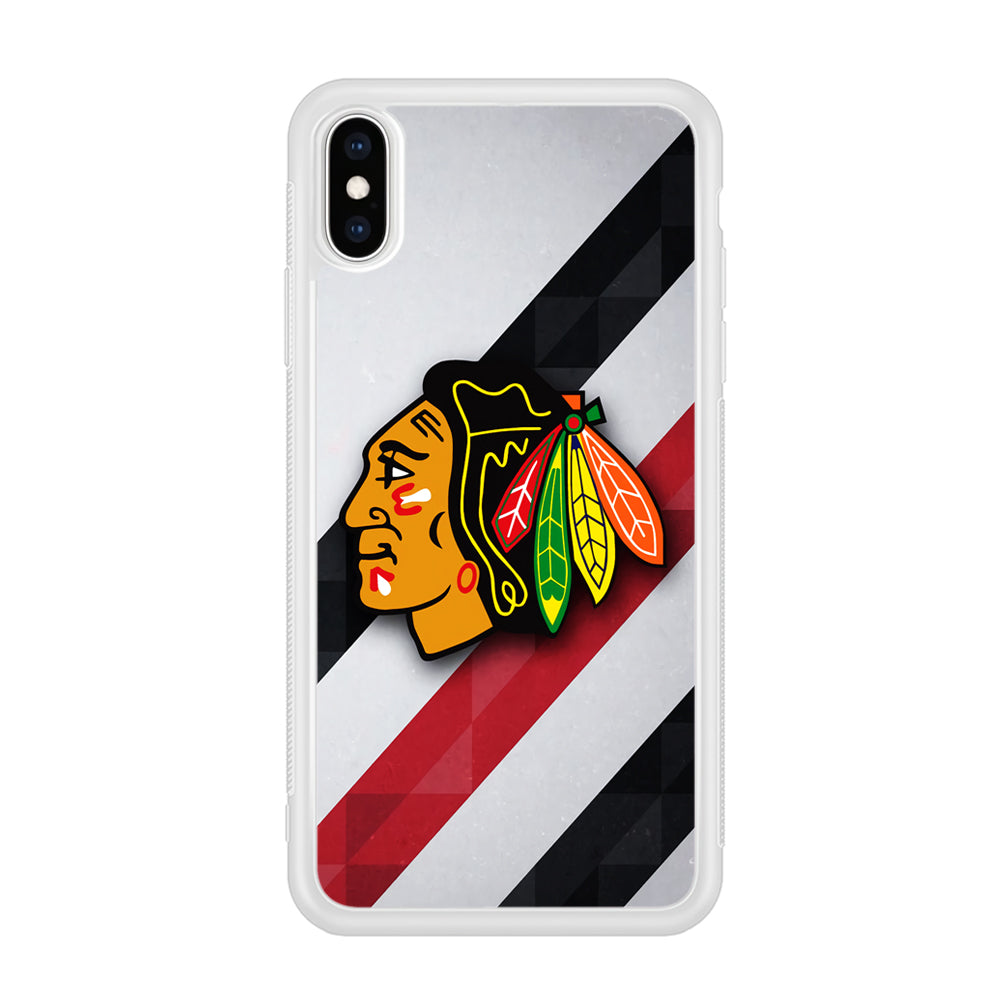 Chicago Blackhawks NHL Team iPhone XS Case