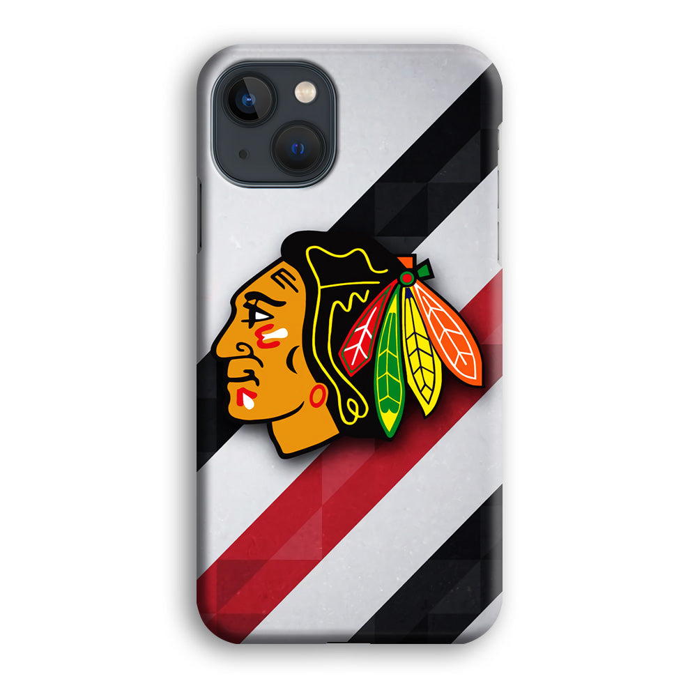 Chicago Blackhawks NHL Team iPhone 15 Case