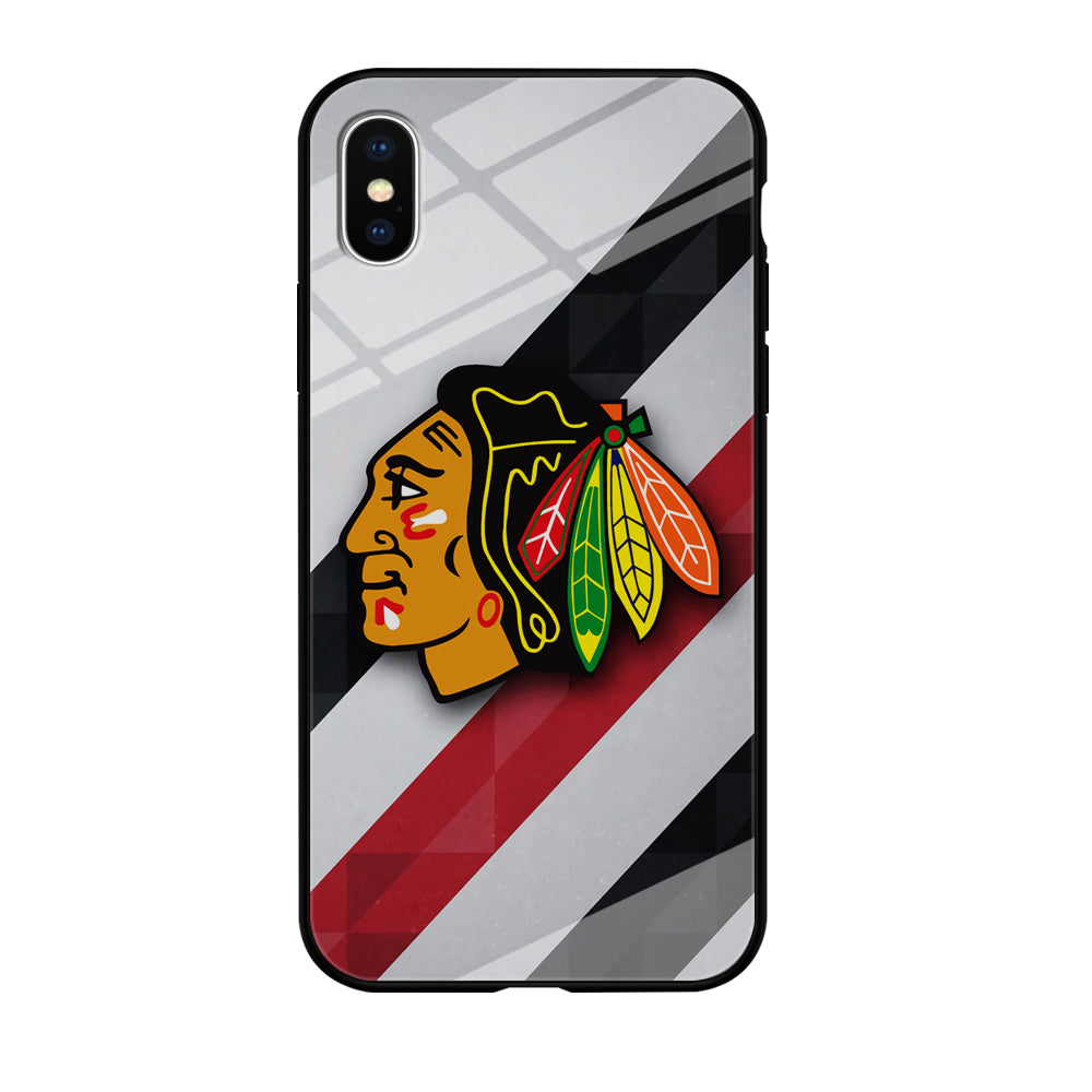 Chicago Blackhawks NHL Team iPhone XS Case