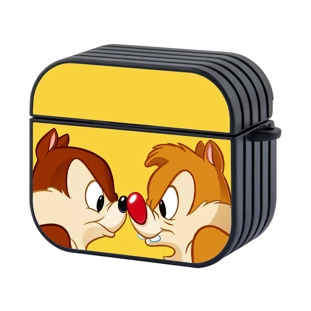 Chip And Dale Angry Momment Hard Plastic Case Cover For Apple Airpods 4 - Ezzystore