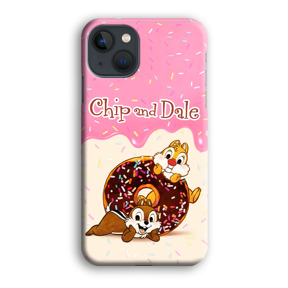 Chip And Dale Donut Creamy iPhone 15 Plus Case