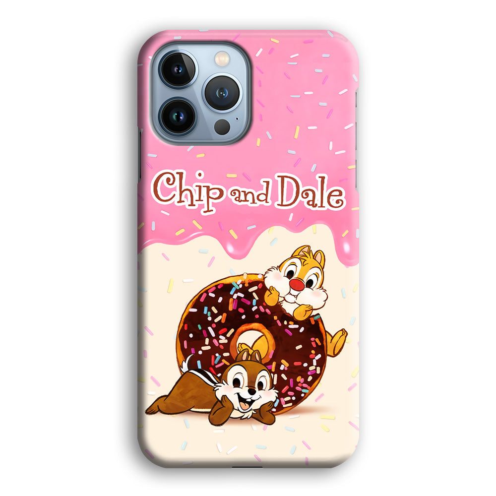Chip And Dale Donut Creamy iPhone 14 Pro Case