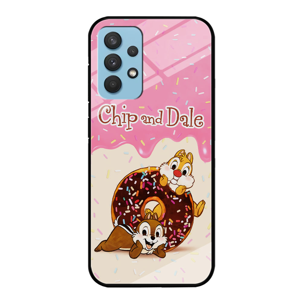 Chip And Dale Donut Creamy Samsung Galaxy A32 Case