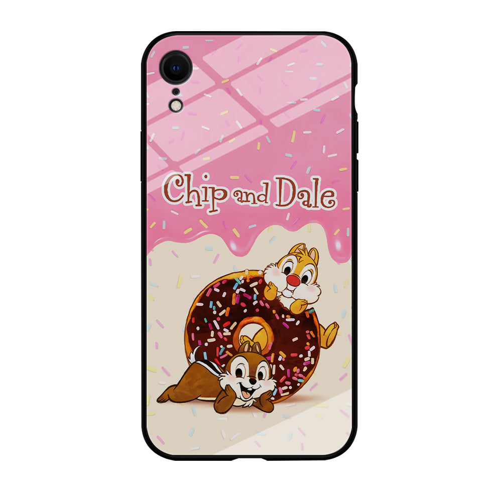 Chip And Dale Donut Creamy iPhone XR Case