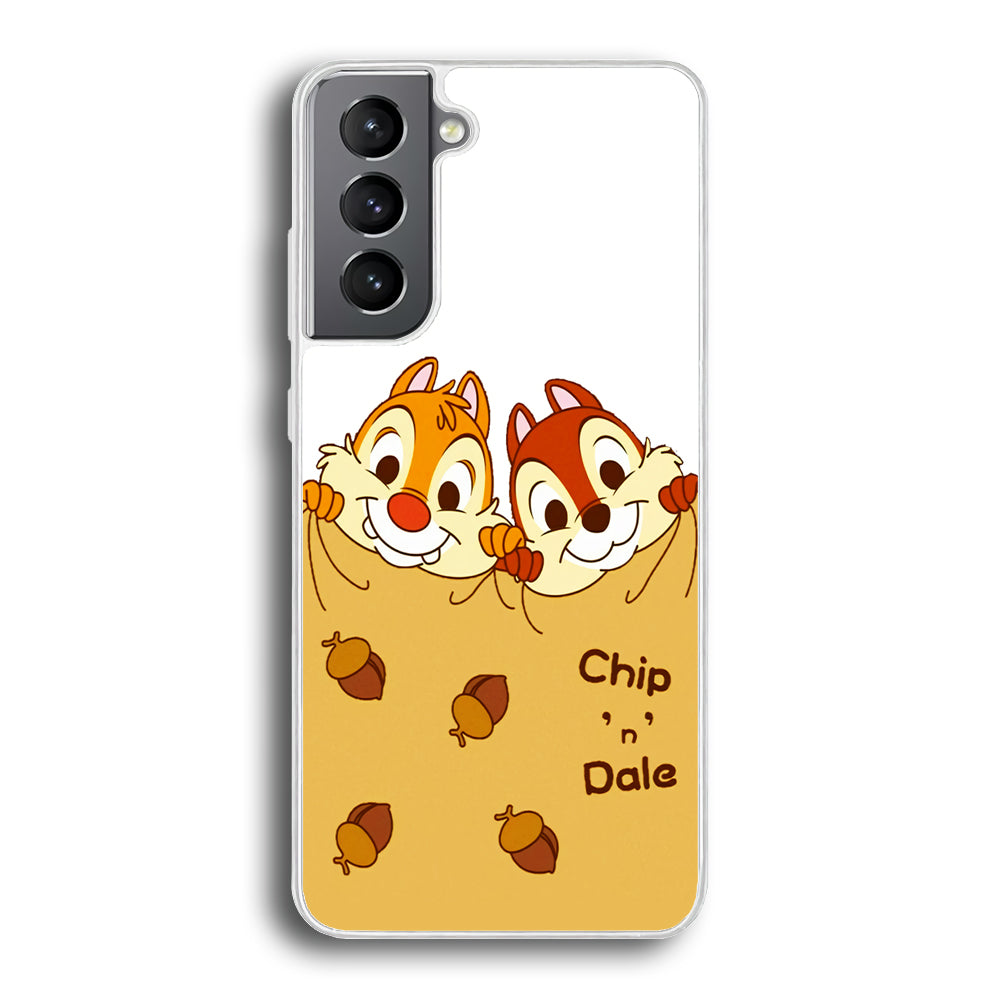 Chip And Dale Winter Blanket Samsung Galaxy S21 Case