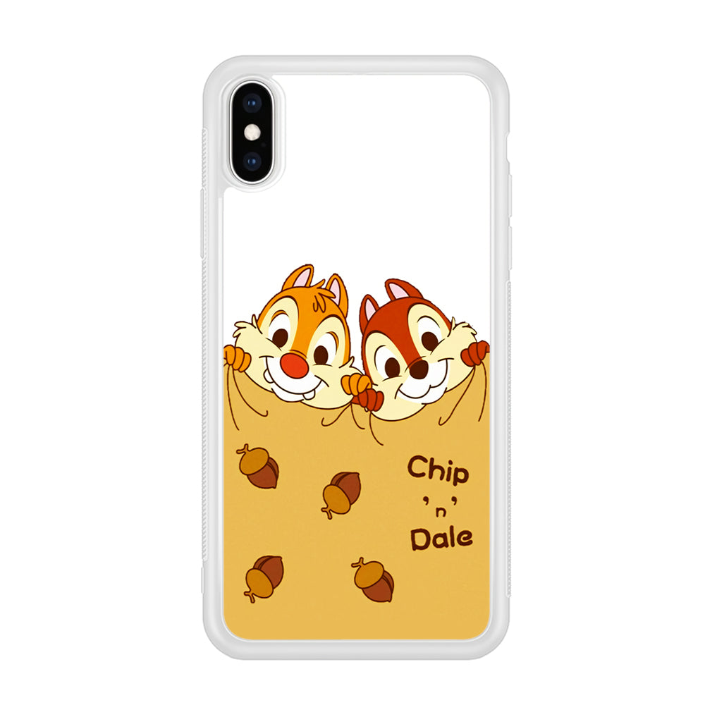 Chip And Dale Winter Blanket iPhone XS Case