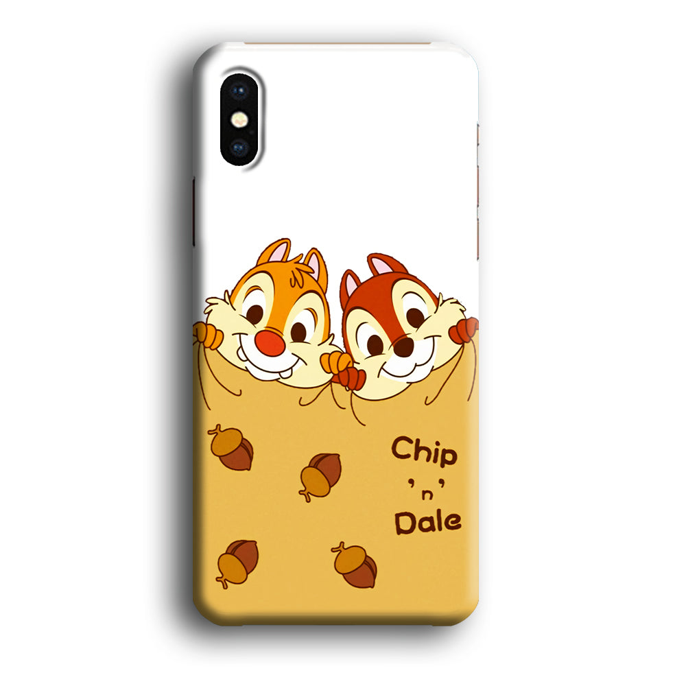 Chip And Dale Winter Blanket iPhone XS Case