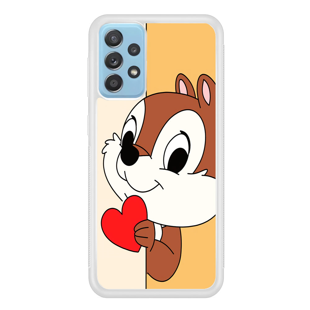 Chip Character Give Love Chip And Dale Samsung Galaxy A52 Case