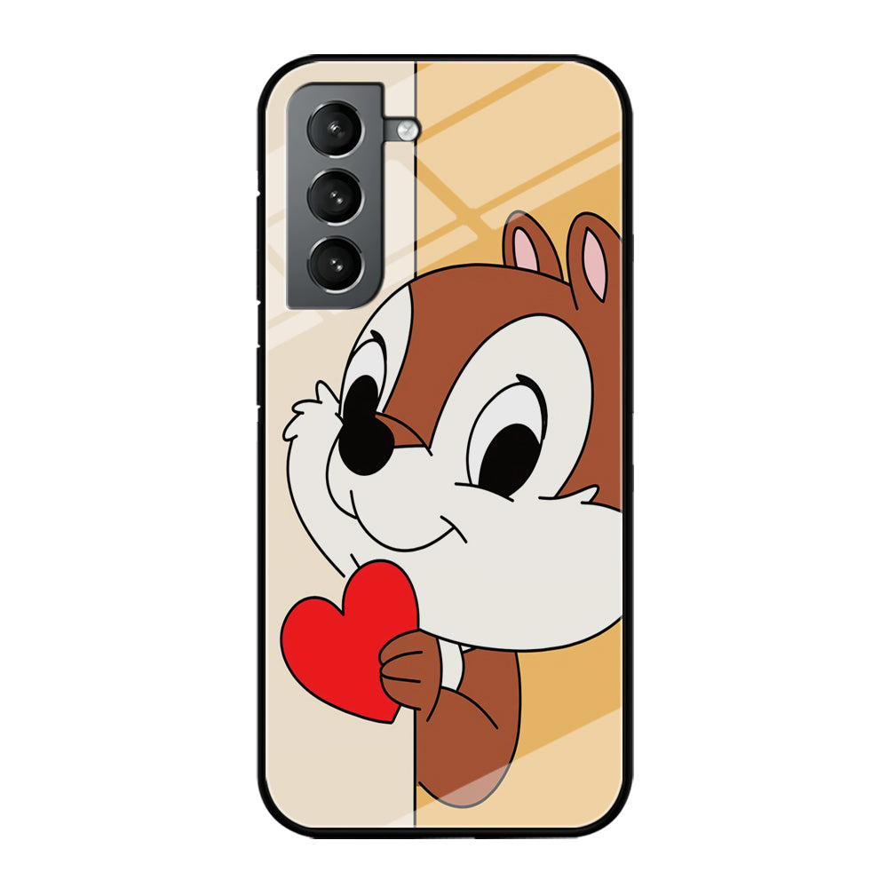 Chip Character Give Love Chip And Dale Samsung Galaxy S21 Case