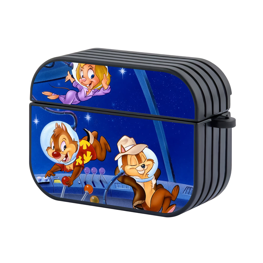 Chips And Dale Space Adventure Hard Plastic Case Cover For Apple Airpods Pro 2 - Ezzystore
